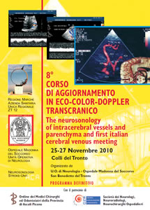 8° Corso di Aggiornamento in Eco Color Doppler Transcranico