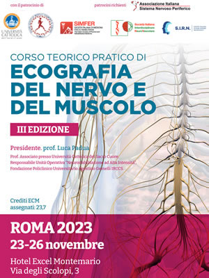 Ecografia del nervo e del muscolo