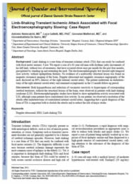 Journal of vascular and interventional neurology