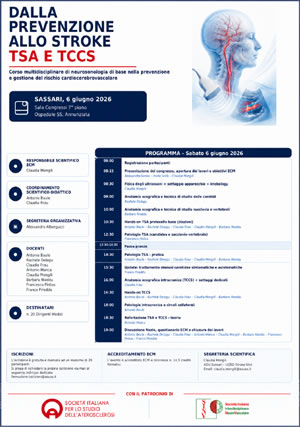 Dalla prevenzione allo stokeTSA E TCCS